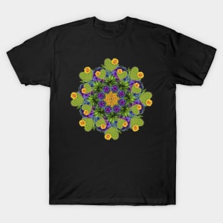 cactus love mandala T-Shirt